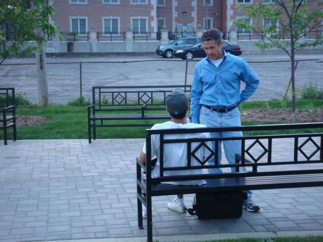 jeff noel will talk to anyone, anywhere. It's an obvious and annoying blind spot that he's finally aware of.