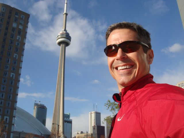 World's Tallest Concrete Structure, CN Tower, From My Run