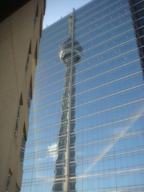 World's Tallest Concrete Structure, CN Tower, From My Hotel Room