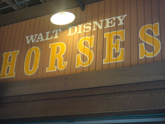 Why did Walt Disney love horses?