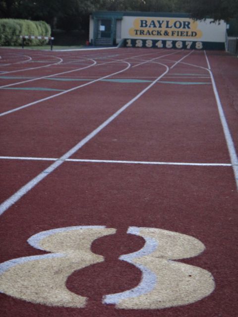 Baylor Track & Field and jeff noel's infamous Lane 8