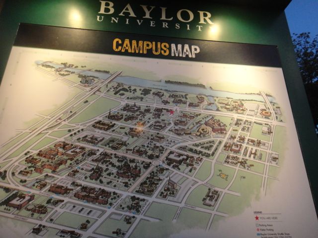 There is no track & field complex on Baylor's main campus (what the heck)