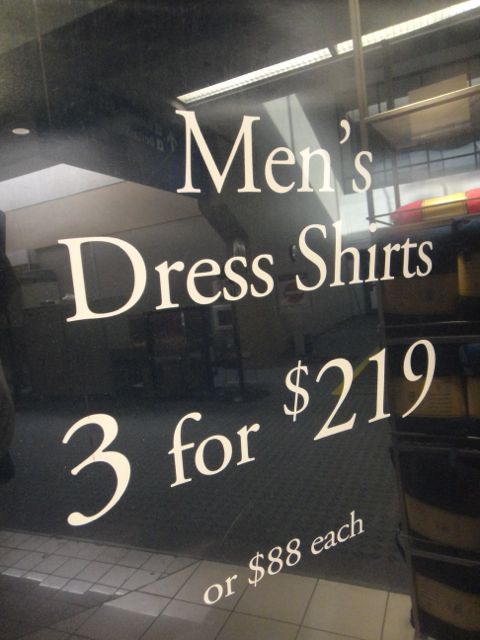 For real? This is the sale price? Ha!