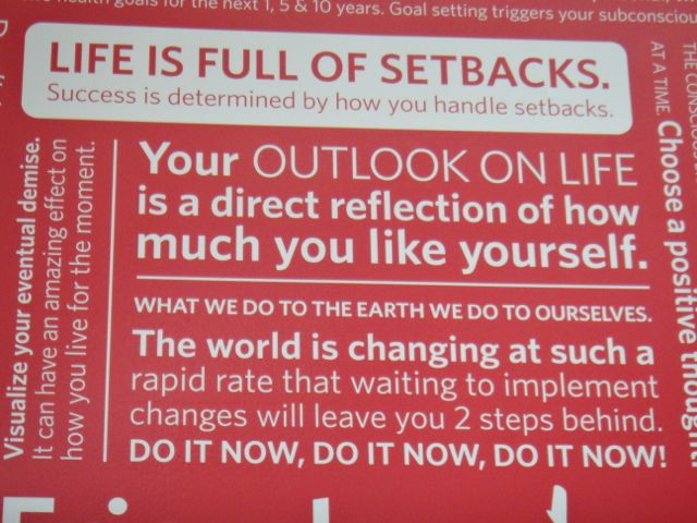 Life is full of setbacks. As sure as the sun rises and sets.