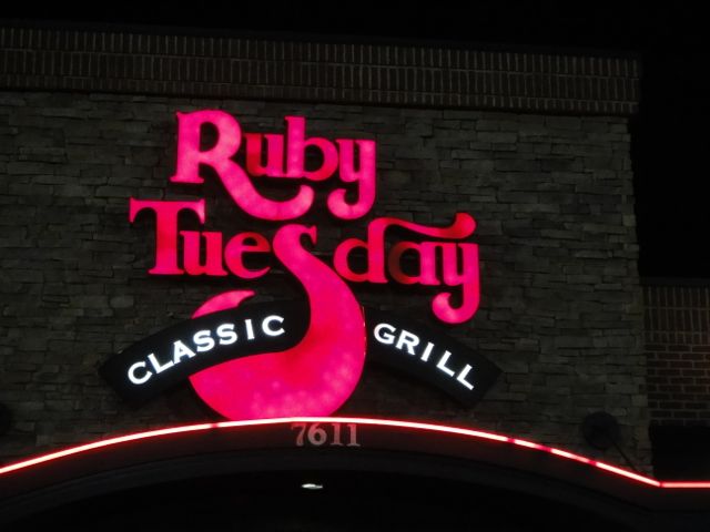 This is where I ate three healthy dinners and one healthy lunch.