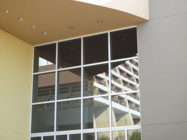 Not everything is as it appears. (this is Disney's Contemporary Resort)