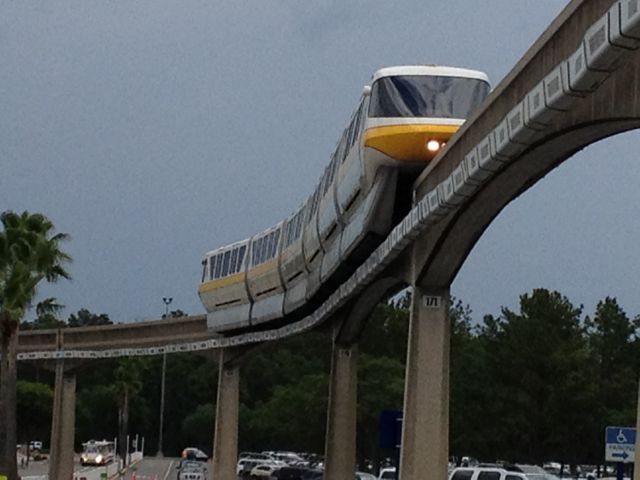 This is not the Paris Metro train system, but it stops off near France Disney Monorail