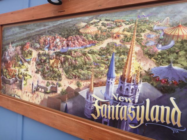 the New Fantasyland... progress often looks like a construction project progress