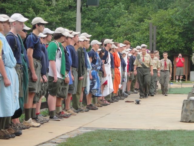 scouting camp staff