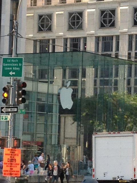 Apple Store 5th Avenue and Central Park