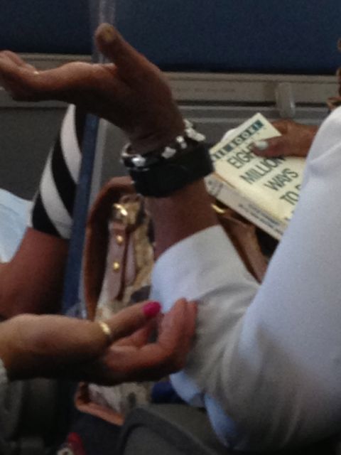 check the book title... eight million ways to... be compassionate with others? compassion