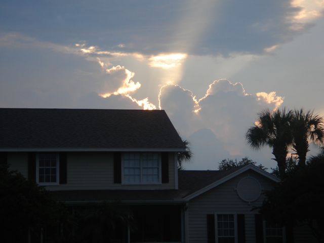 photo of home office window