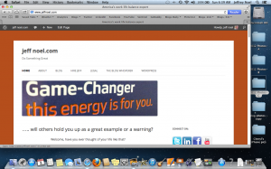 A November 2012 screen shot of jeffnoel.com landing page A November 2012 screen shot of jeffnoel.com landing page