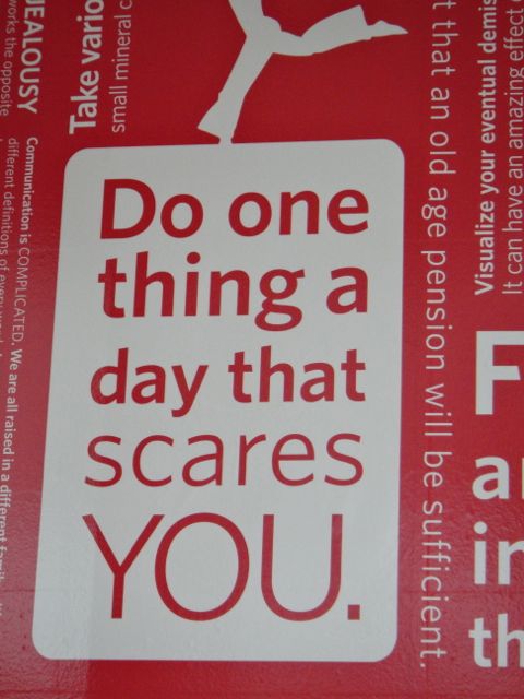 Inspirational Mall wall sign