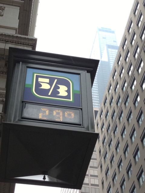 Willis Tower in the mist of 29 degrees