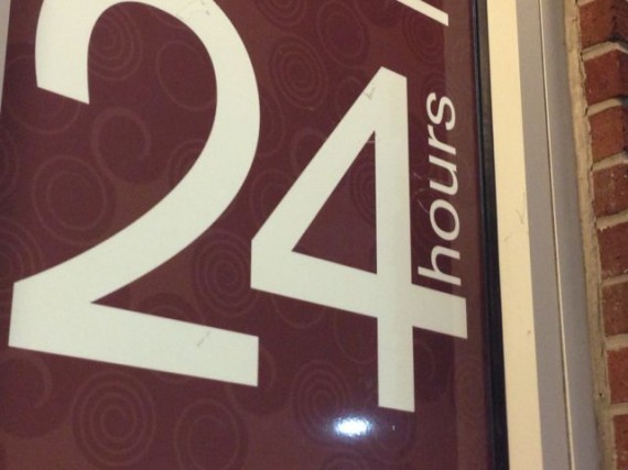 24 hour sign