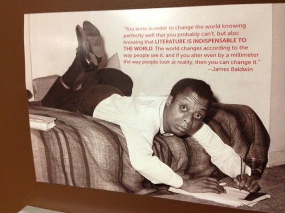 James Baldwin quote about literature