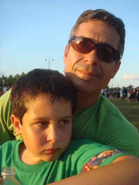 jeff noel with Son 2008