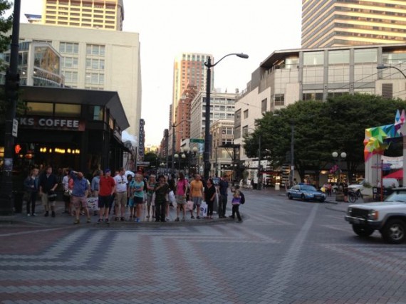 Seattle cross walk