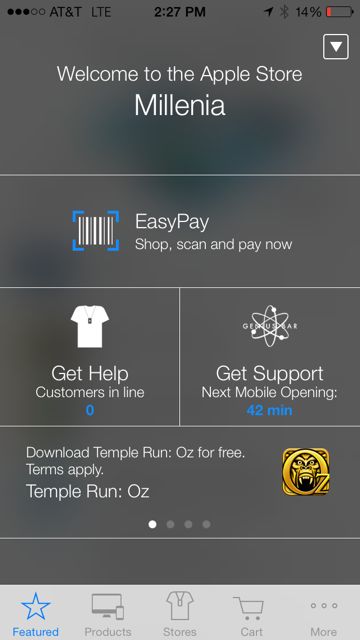 Apple Store App Easy Pay