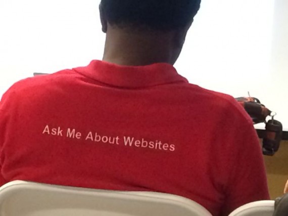 Self promotion tee shirt