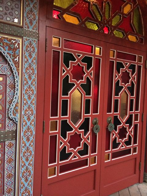 Moroccan door at Epcot
