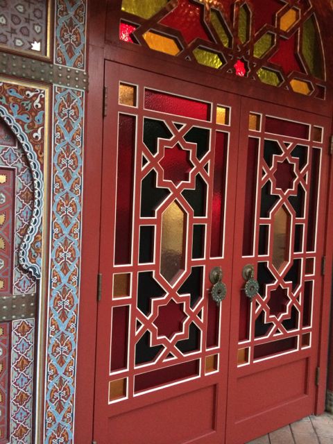 Moroccan door at Epcot