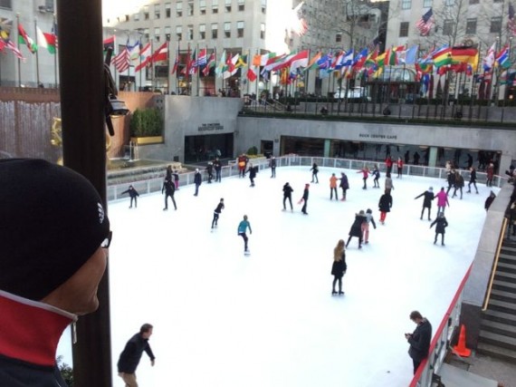 Rockefeller Center Ice Skating rink