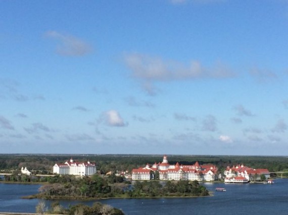 Disney's Grand Floridian Resort and Spa from Contemporary Resort