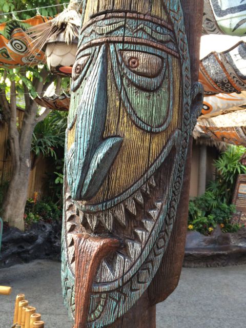 Disneyland Adventure Land Tiki God