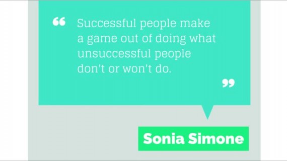 Quote from copyblogger's Sonia Simone