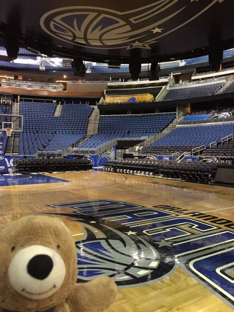 Amway Center center court