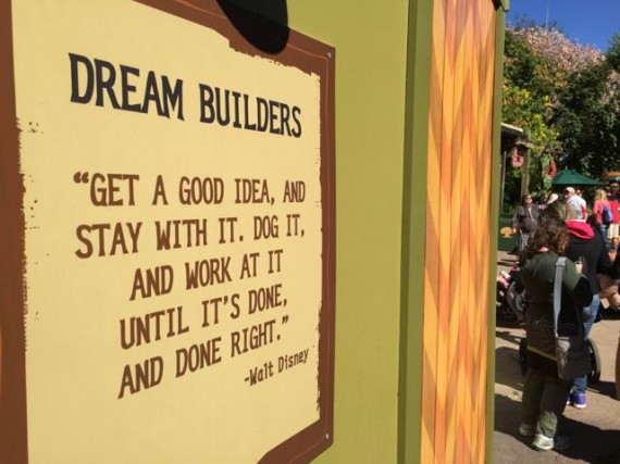 Walt Disney quote about ideas