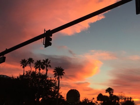 Walt Disney World sunset