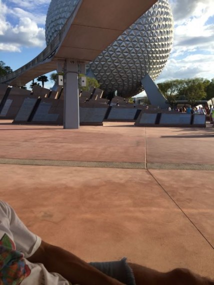 Epcot's entrance