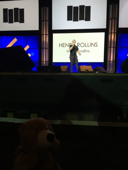 Henry Rollins at Authority Rainmaker 2015 event.