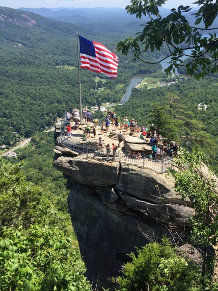 Chimney Rock hike