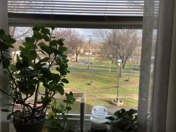 Senior Living apartment window view