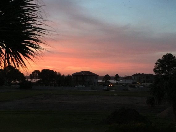 Sunrise near Walt Disney World