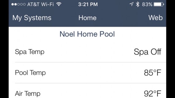 Florida pool iPhone app