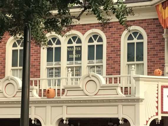 Walt Disney's Main Street Window