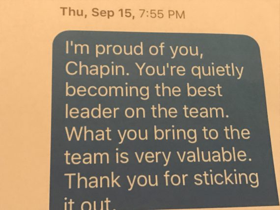 Quiet leadership