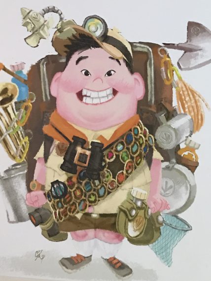 Russel from Disney Pixar Up