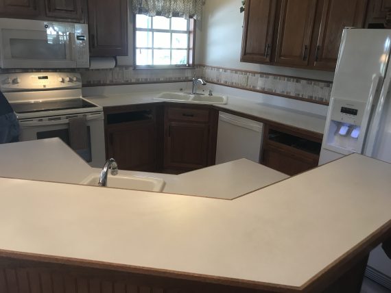 Kitchen countertop replacement