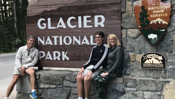 Glacier Park sign