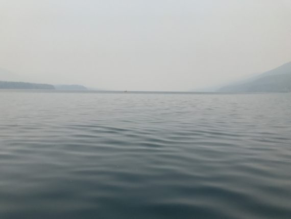 Lake McDonald fire 2017