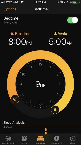 Apple alarm clock