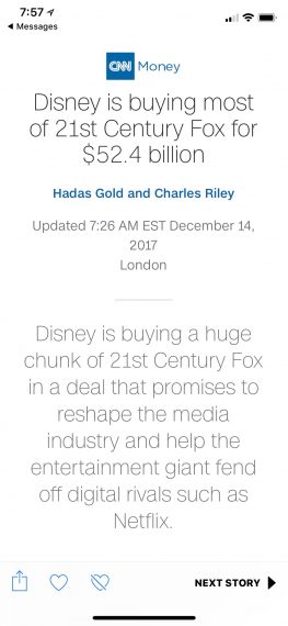 Disney buys most of Fox