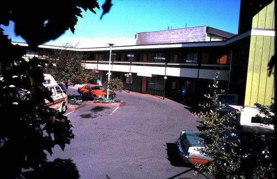 Victoria motel in the 1980's