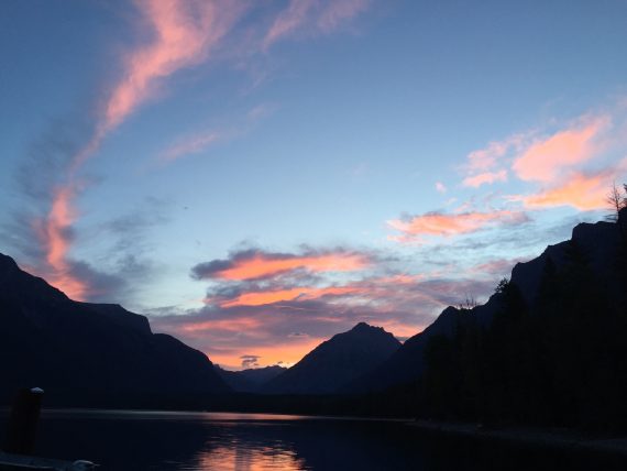 Glacier Park sunrise